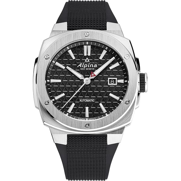 Amazon.com: Alpina Men's Automatic Alpiner Watch, Black Rubber